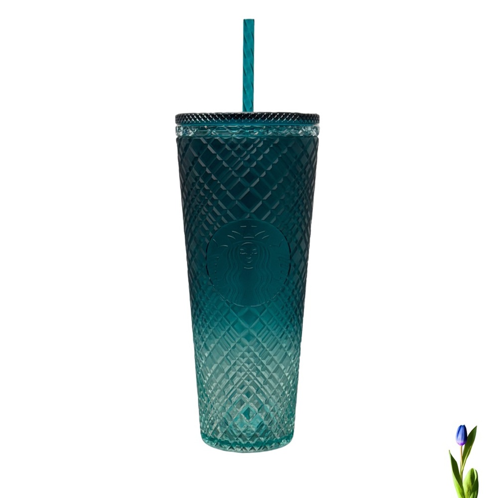 Starbucks green ombré 24 oz tumblers New